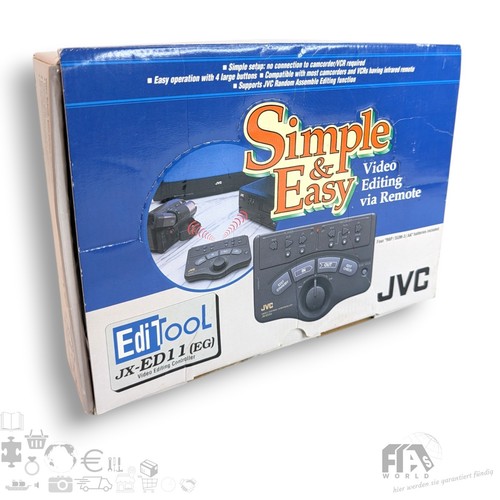 Jvc video editing - video, controller