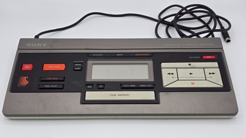 Sony e100v video - sony, rm-e100v