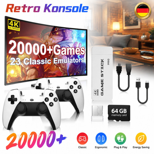 64g retro videospielkonsole - retro,