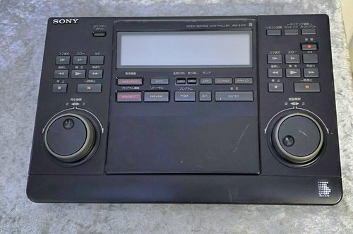 Sony e500 video edit - rm‑e500,