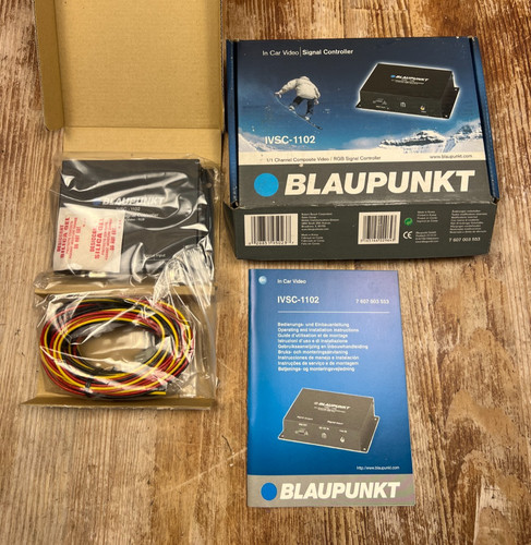 Car video signal - car, controller