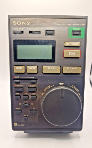 Sony e80 vtr 2 3 - vtr, 1,2,3