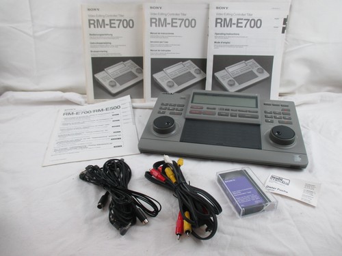 Sony e700 editing - rm-e700,
