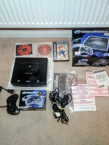 Sega saturn konsole - sega, boxed