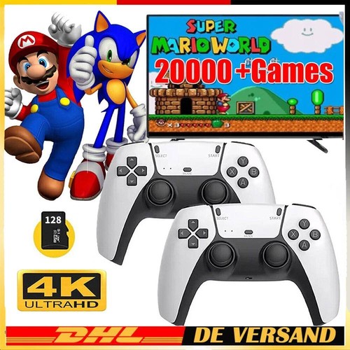 Retro videospielkonsole - 4k,
