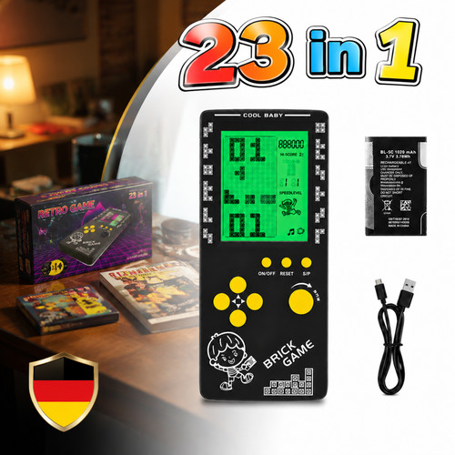 Retro handheld spielkonsole - handheld,